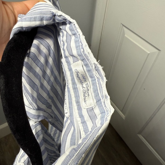 Burberry Blue Striped Men's Shirt - Picture 10 of 10